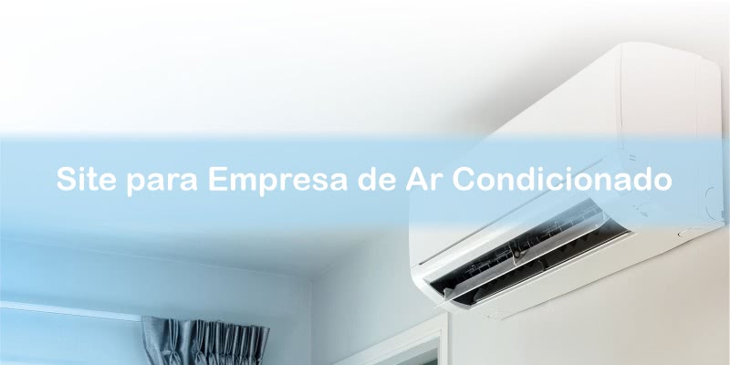 site para empresa de ar condicionado