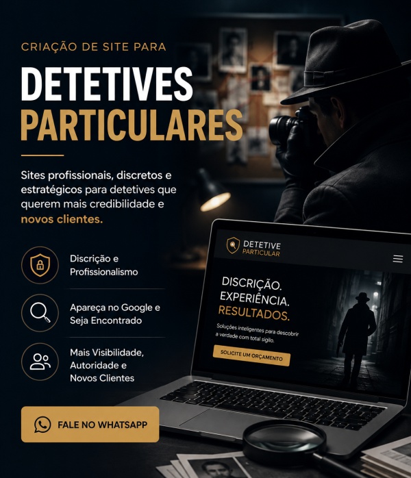 Criação de Site para Detetive Particular 2